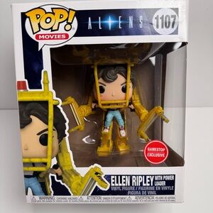 Funko Pop Movies Aliens Ellen Ripley Power Loader GameStop Exclusive